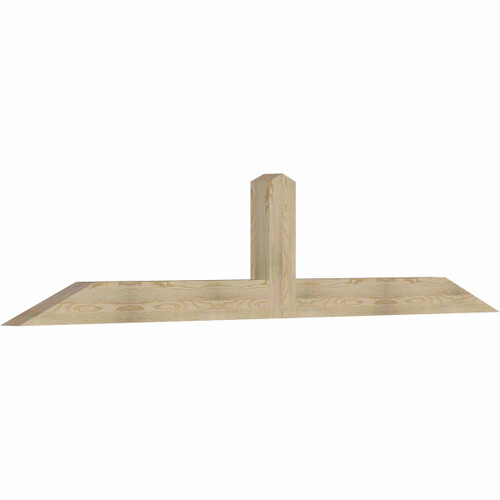 5/12 Pitch Portland Rough Sawn Timber Gable Bracket GBW108X22X0406POR00RDF