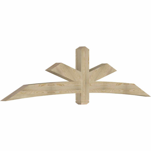 6/12 Pitch Alberta Rough Sawn Timber Gable Bracket GBW108X27X0406ALB00RDF