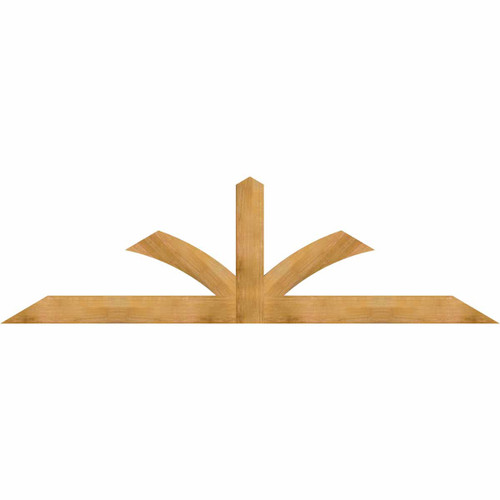 7/12 Pitch Richland Rough Sawn Timber Gable Bracket GBW108X31X0206RIC00RWR