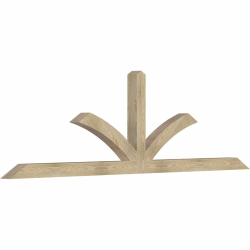 7/12 Pitch Richland Rough Sawn Timber Gable Bracket GBW108X31X0404RIC00RDF
