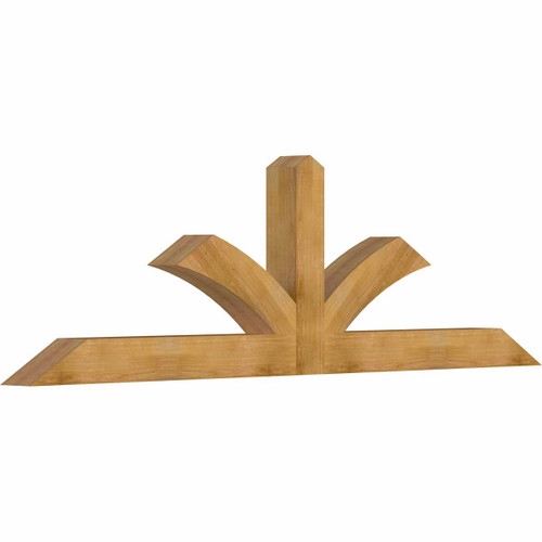 7/12 Pitch Richland Rough Sawn Timber Gable Bracket GBW108X31X0606RIC00RWR