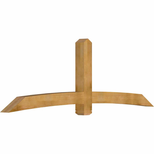 8/12 Pitch Bellingham Rough Sawn Timber Gable Bracket GBW108X36X0606BEL00RWR