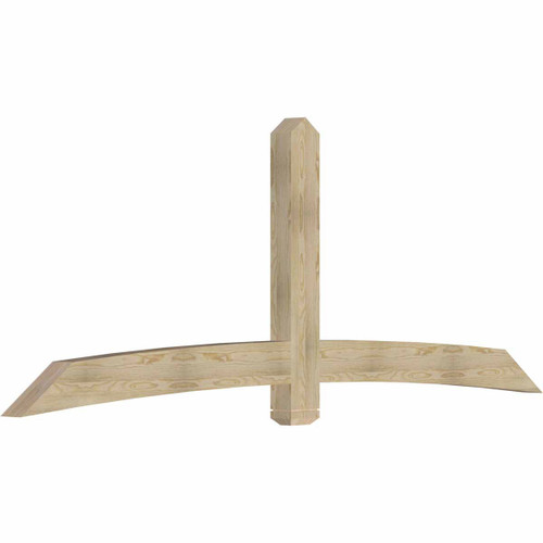 9/12 Pitch Bellingham Rough Sawn Timber Gable Bracket GBW108X40X0406BEL00RDF