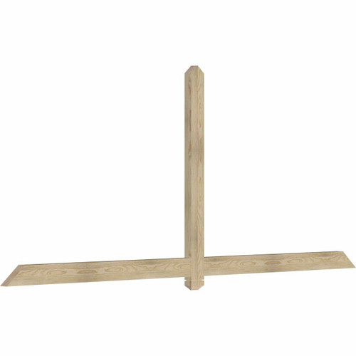 10/12 Pitch Eugene Rough Sawn Timber Gable Bracket GBW108X45X0204EUG00RDF