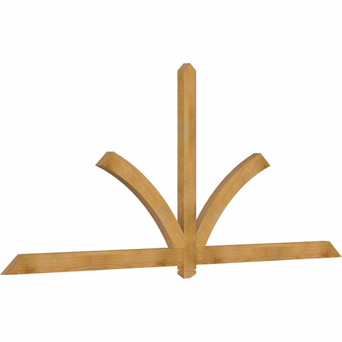 10/12 Pitch Redmond Rough Sawn Timber Gable Bracket GBW108X45X0204RED00RWR