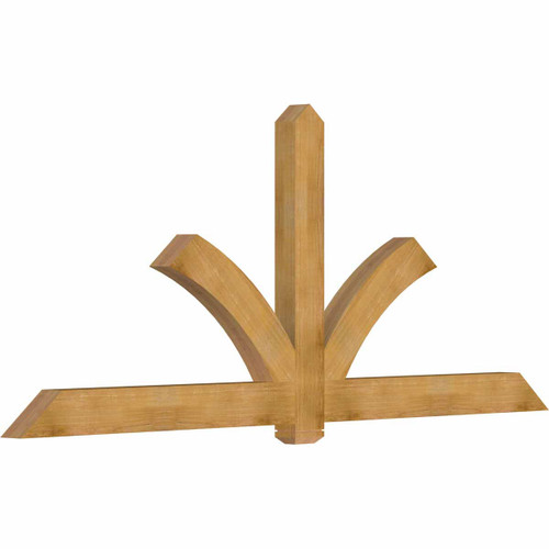 10/12 Pitch Redmond Rough Sawn Timber Gable Bracket GBW108X45X0406RED00RWR