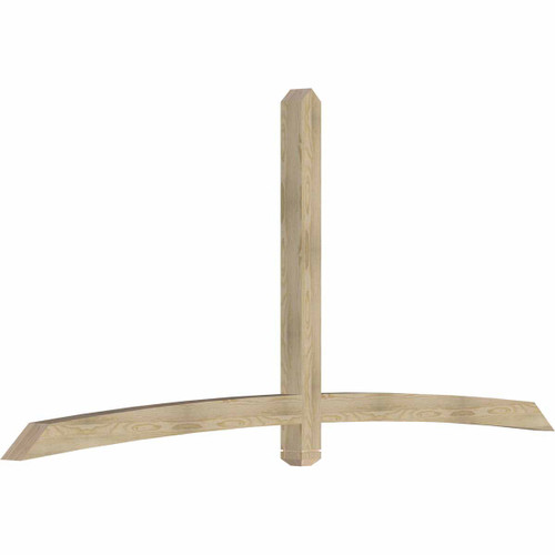 11/12 Pitch Bellingham Rough Sawn Timber Gable Bracket GBW108X49X0404BEL00RDF