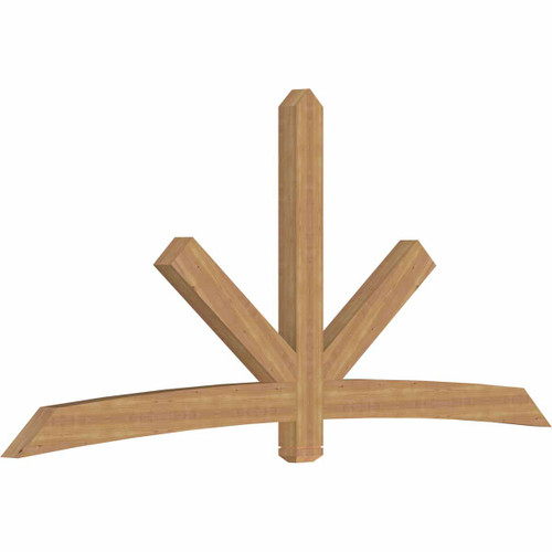 11/12 Pitch Alberta Smooth Timber Gable Bracket GBW108X49X0406ALB00SWR