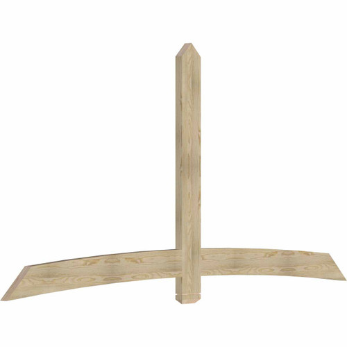 12/12 Pitch Bellingham Rough Sawn Timber Gable Bracket GBW108X54X0206BEL00RDF 12/12 Pitch Bellingham Rough Sawn Timber Gable Bracket GBW108X54X0206BEL00RDF
