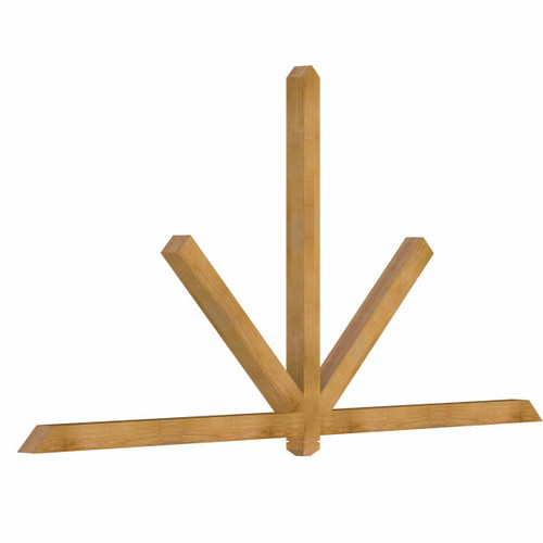 12/12 Pitch Kennewick Smooth Timber Gable Bracket GBW108X54X0404KEN00SWR