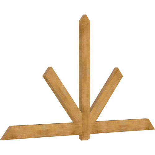 13/12 Pitch Kennewick Rough Sawn Timber Gable Bracket GBW108X58X0206KEN00RWR