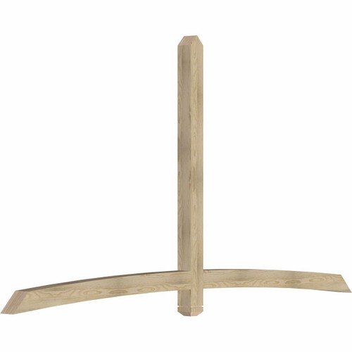 13/12 Pitch Bellingham Rough Sawn Timber Gable Bracket GBW108X58X0404BEL00RDF