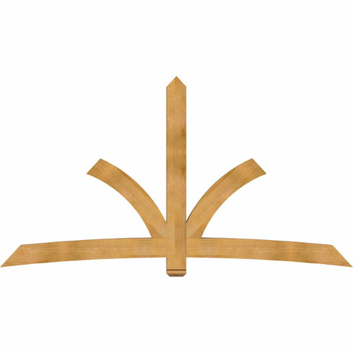 13/12 Pitch Davenport Rough Sawn Timber Gable Bracket GBW108X58X0406DAV00RWR