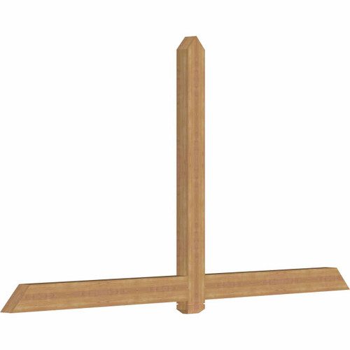 13/12 Pitch Eugene Smooth Timber Gable Bracket GBW108X58X0406EUG00SWR