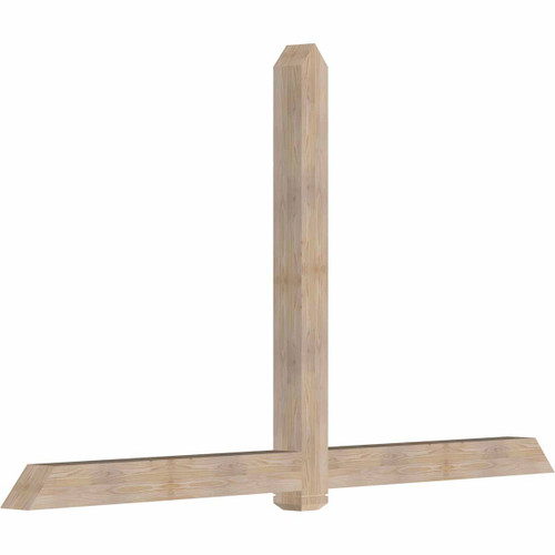 14/12 Pitch Eugene Smooth Timber Gable Bracket GBW108X63X0606EUG00SDF