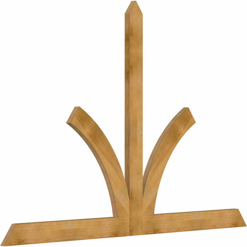 16/12 Pitch Richland Rough Sawn Timber Gable Bracket GBW108X72X0206RIC00RWR