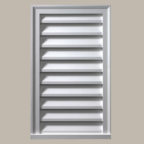 FLV14X27 Fypon Vertical Functional Rectangle Louver Ven