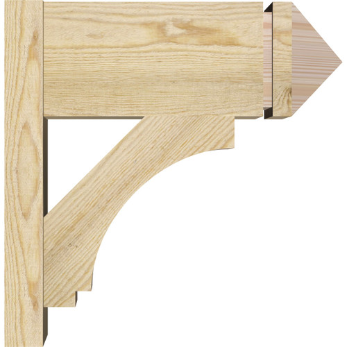 Ekena Millwork - OUT08X18X18IMP03RDF