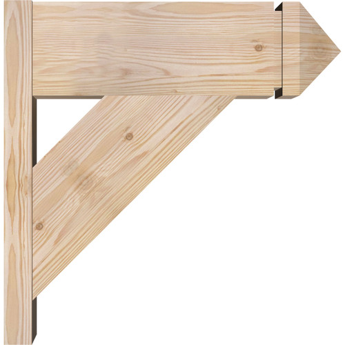 Ekena Millwork - OUT08X20X20TRA03SDF