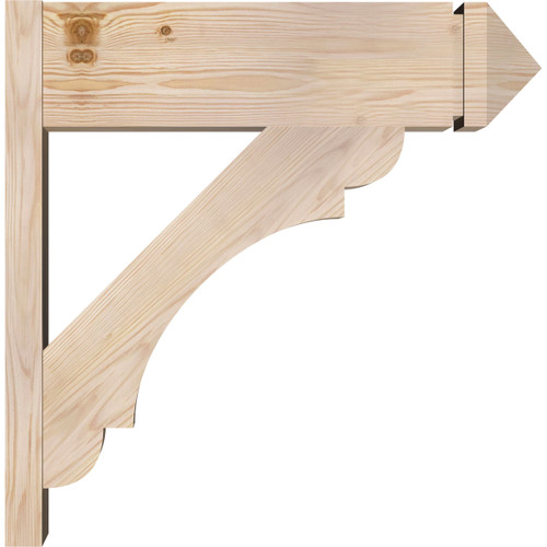 Ekena Millwork - OUT08X24X24OLY03SDF