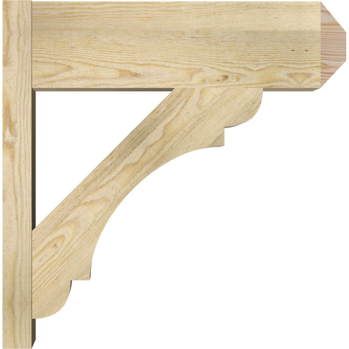 Ekena Millwork - OUT08X24X24OLY04RDF