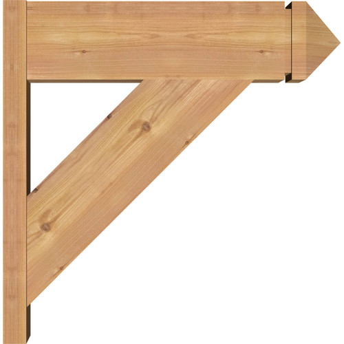 Ekena Millwork - OUT08X24X24TRA03SWR