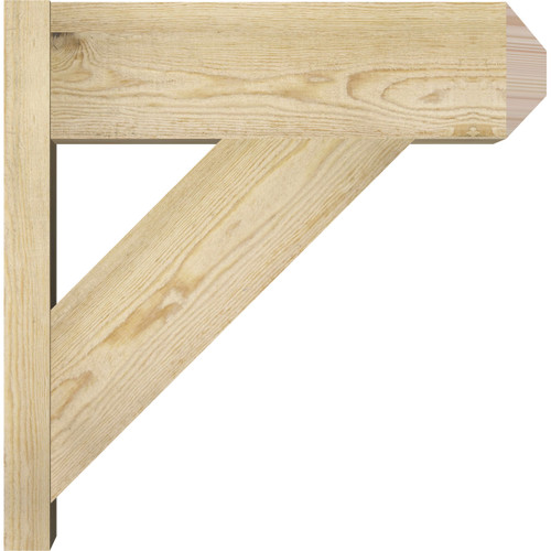 Ekena Millwork - OUT08X24X24TRA04RDF