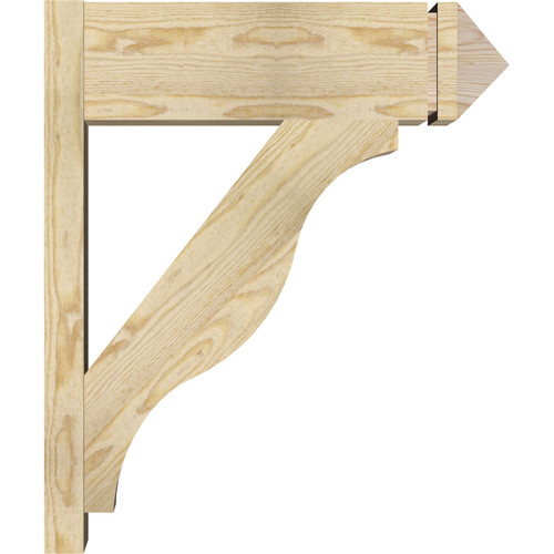 Ekena Millwork - OUT08X24X28FST03RDF