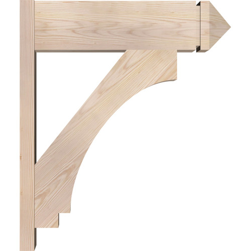 Ekena Millwork - OUT08X24X28IMP03SDF