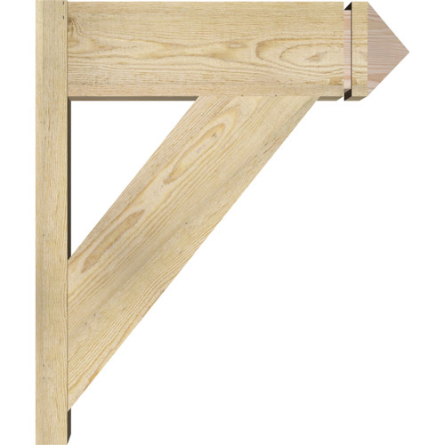 Ekena Millwork - OUT08X24X28TRA03RDF