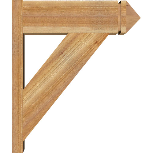Ekena Millwork - OUT08X24X28TRA03RWR