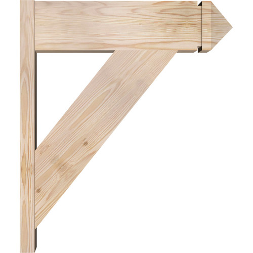 Ekena Millwork - OUT08X24X28TRA03SDF
