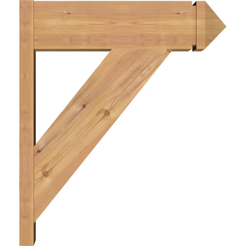 Ekena Millwork - OUT08X24X28TRA03SWR
