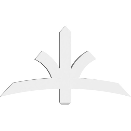 13/12 Pitch Davenport Smooth Gable Bracket, PVC GBW048X26X0404DAV00PVC