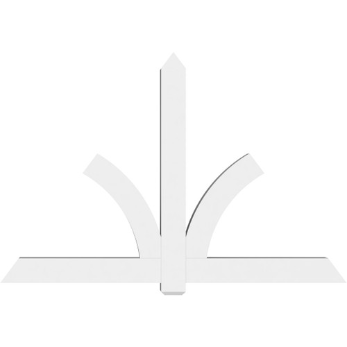 16/12 Pitch Redmond Smooth Gable Bracket, PVC GBW084X56X0606RED00PVC