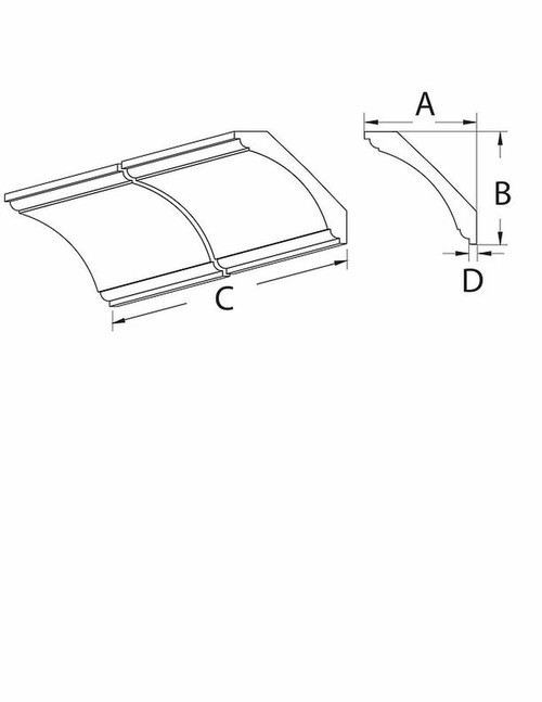 Crown Molding MLD592-16