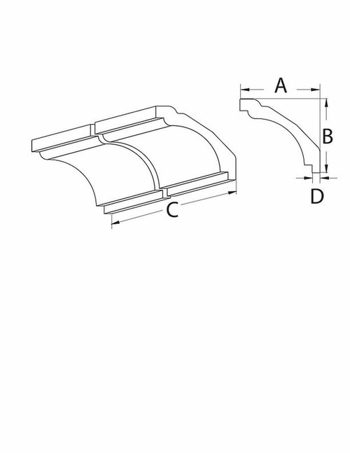 Crown Molding MLD591-16