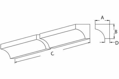 Molding - Assorted MLD628-8