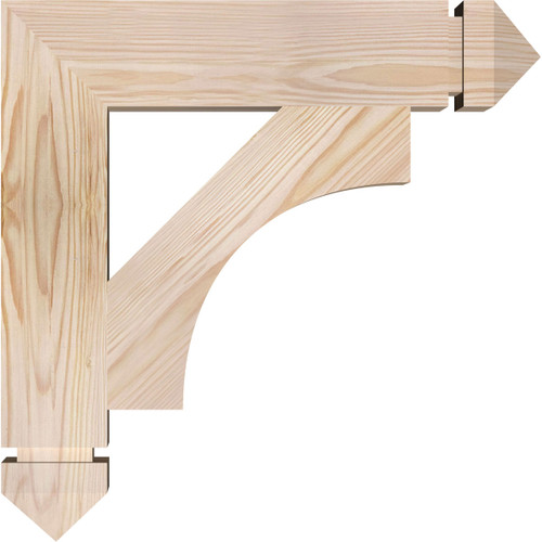 Ekena Millwork - BKT04X18X18WTL03SDF