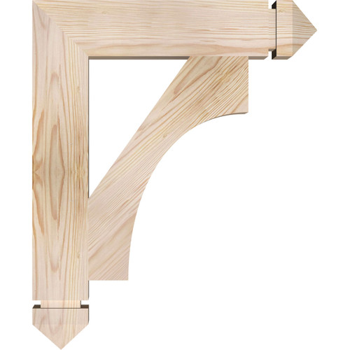 Ekena Millwork - BKT04X18X22WTL03SDF