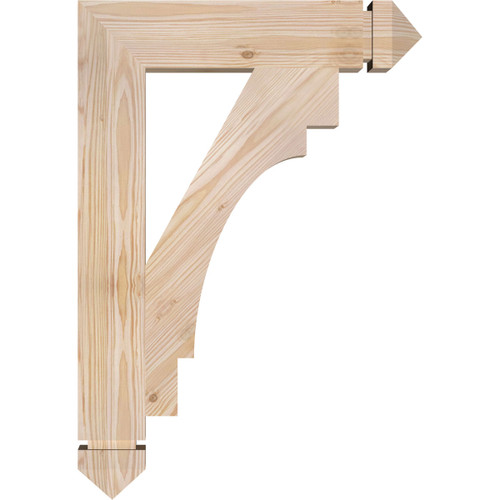 Ekena Millwork - BKT04X18X26MRC03SDF