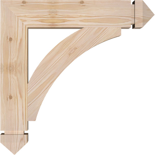 Ekena Millwork - BKT04X20X20THR03SDF