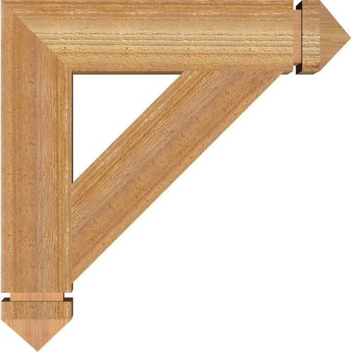 Ekena Millwork - BKT04X20X20TRA03RWR