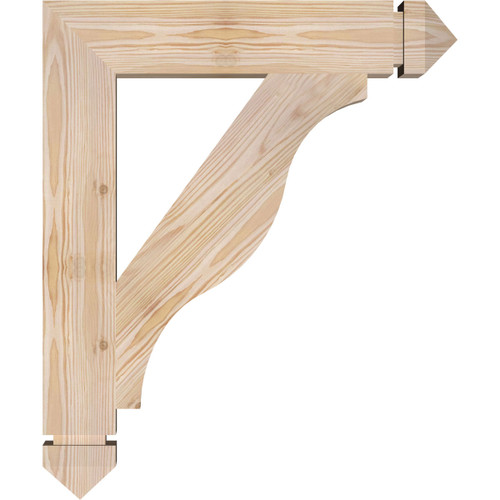 Ekena Millwork - BKT04X20X24FST03SDF