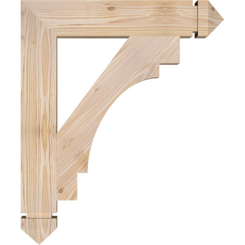 Ekena Millwork - BKT04X20X24MRC03SDF