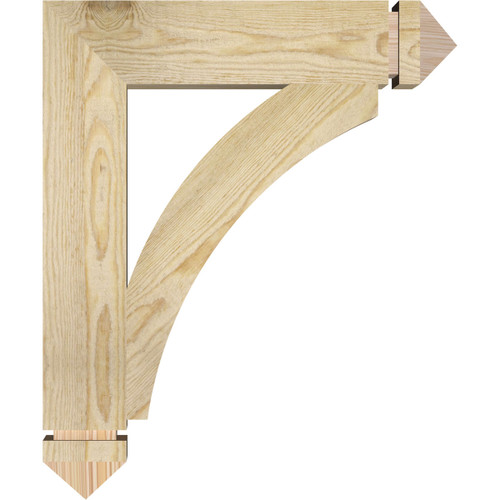 Ekena Millwork - BKT04X20X24THR03RDF