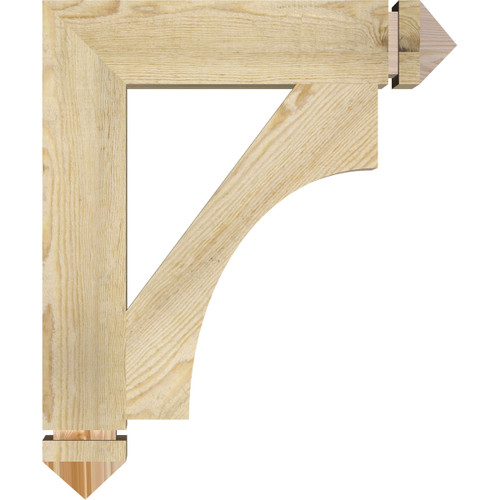 Ekena Millwork - BKT04X20X24WTL03RDF