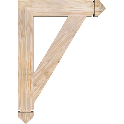 Ekena Millwork - BKT04X20X28TRA03SDF