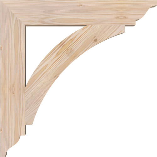 Ekena Millwork - BKT04X22X22THR01SDF