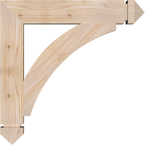 Ekena Millwork - BKT04X22X22THR03SDF